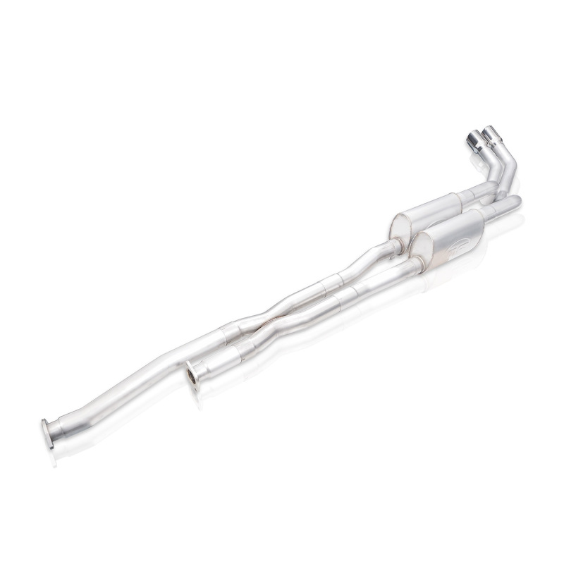 Toyota Tundra Performance Exhaust - Stainless Works - Legend Catback with Dual Mufflers - Polished - `14-`20